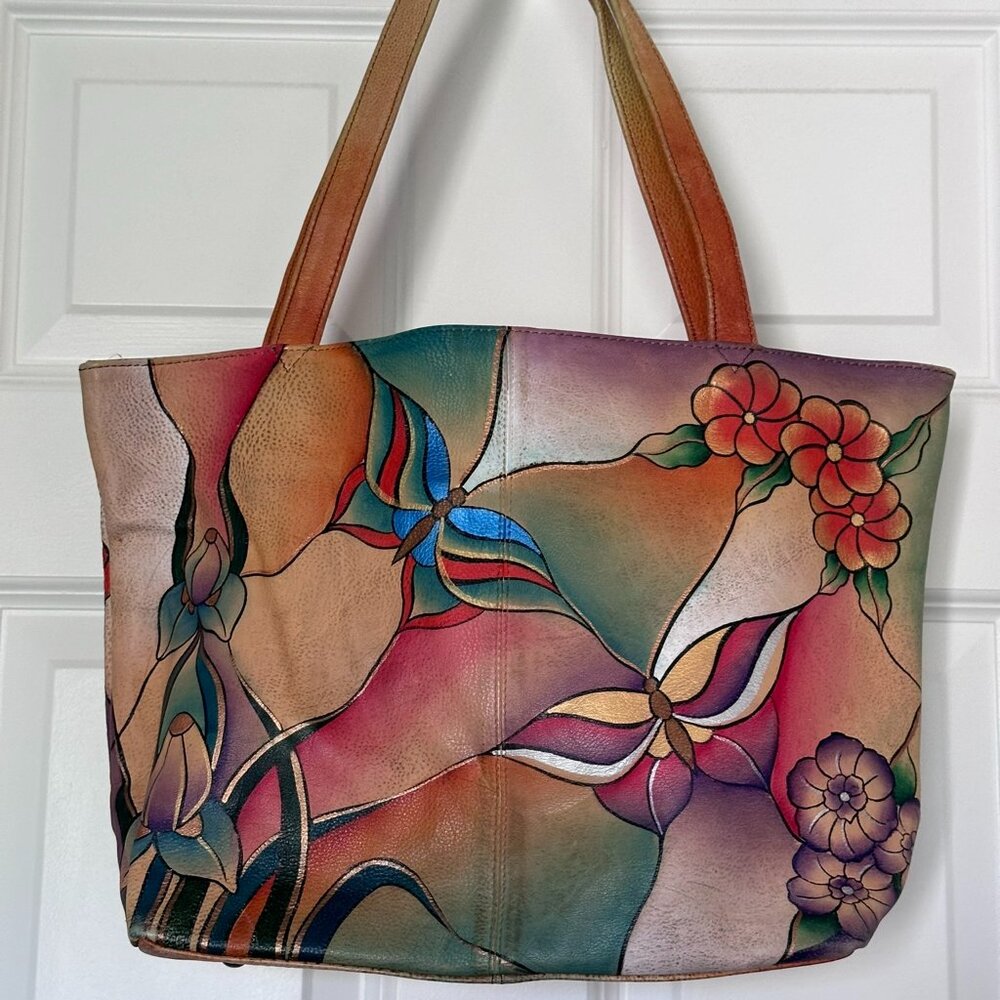 Anuschka leather bag (#14)